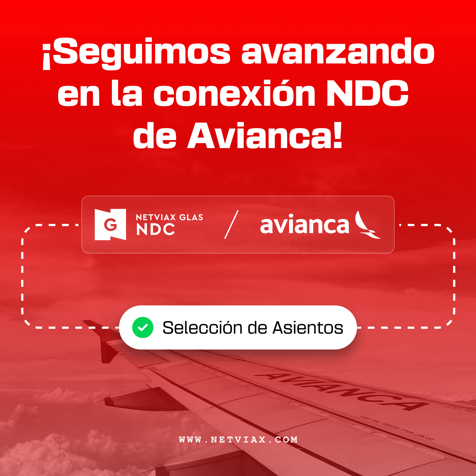 ¡Seguimos avanzando con la conexión NDC de Avianca!